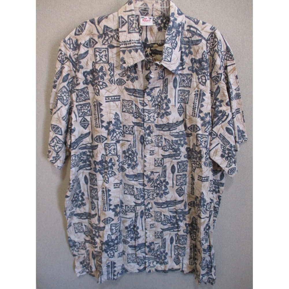90's Go Barefoot Reverse Print Aloha Shirts Size 5X